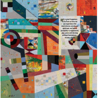 Postcard "A sea of moments vanishes unnoticed"