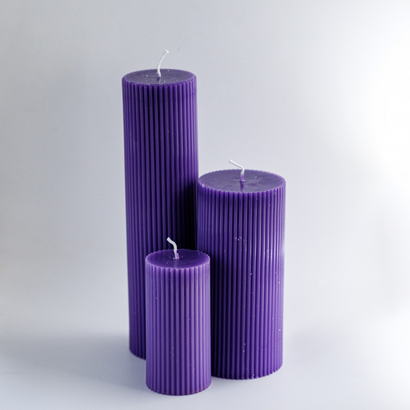 Magnificent Purple, candle set